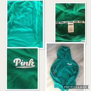 Green Hoodie Victoria's Secret
